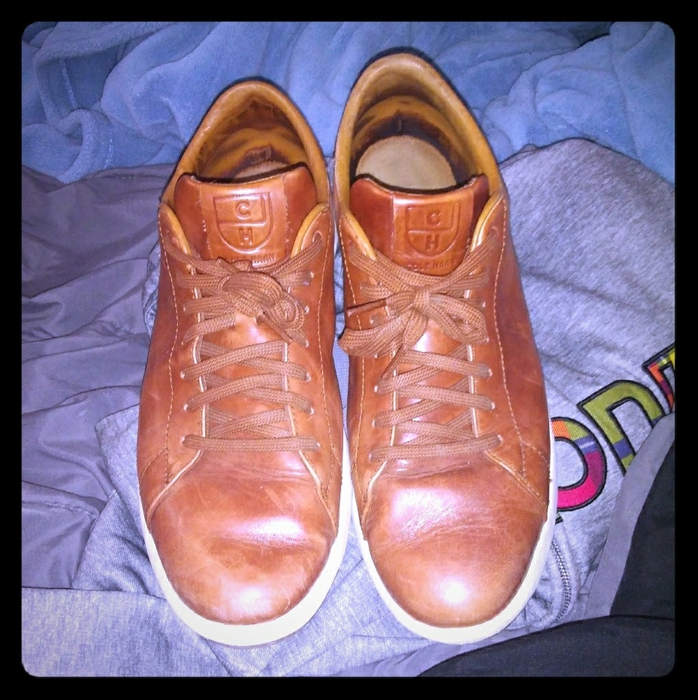 Cole Haan GrandPro Leather Sneakerd